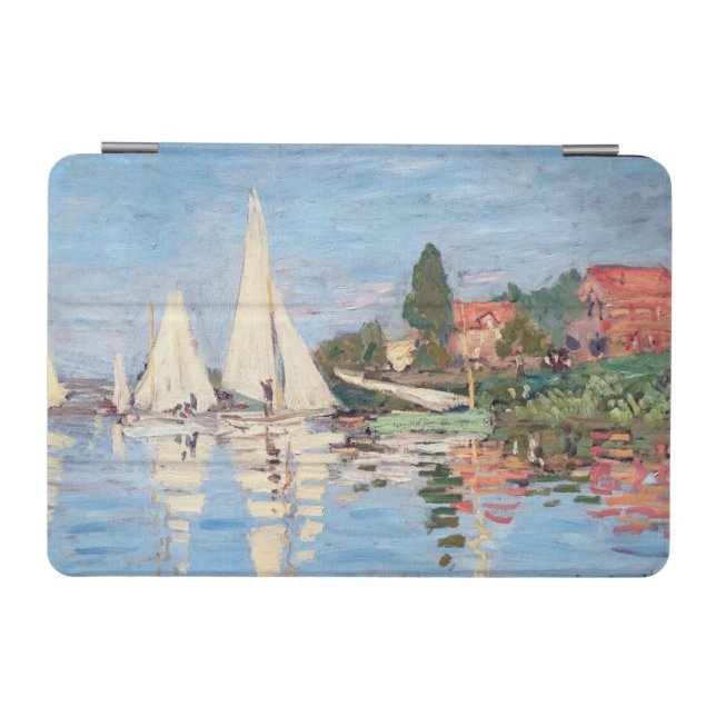 Claude Monet - Regattas at Argenteuil iPad Mini Cover (Horizontal)