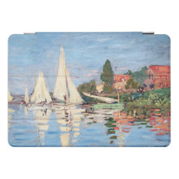 Claude Monet - Regattas at Argenteuil iPad Pro Cover