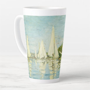 Claude Monet. Regattas at Argenteuil      Latte Mug