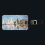 Claude Monet - Regattas at Argenteuil Luggage Tag<br><div class="desc">Regattas at Argenteuil,  Regates a Argenteuil. By Claude Monet in 1872.</div>