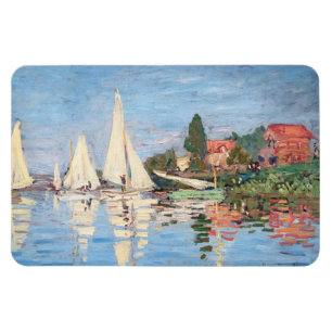 Claude Monet - Regattas at Argenteuil Magnet