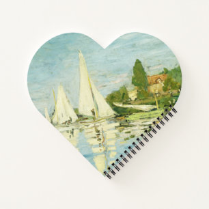 Claude Monet. Regattas at Argenteuil Notebook