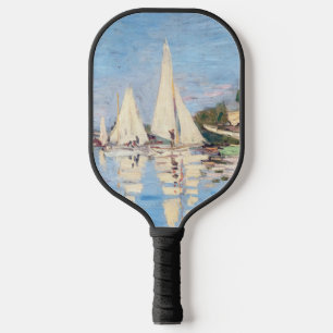 Claude Monet - Regattas at Argenteuil Pickleball Paddle