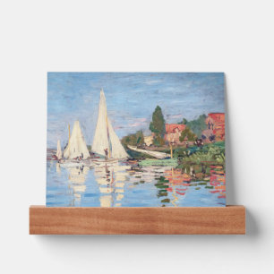 Claude Monet - Regattas at Argenteuil Picture Ledge