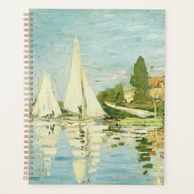 Claude Monet. Regattas at Argenteuil     Planner (Front)