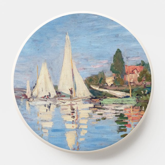 Claude Monet - Regattas at Argenteuil PopSocket (Popsocket)
