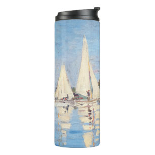 Claude Monet - Regattas at Argenteuil Thermal Tumbler