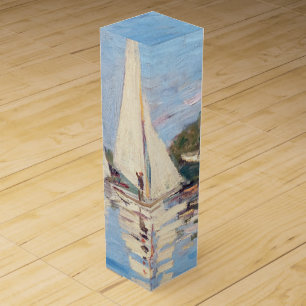 Claude Monet - Regattas at Argenteuil Wine Box