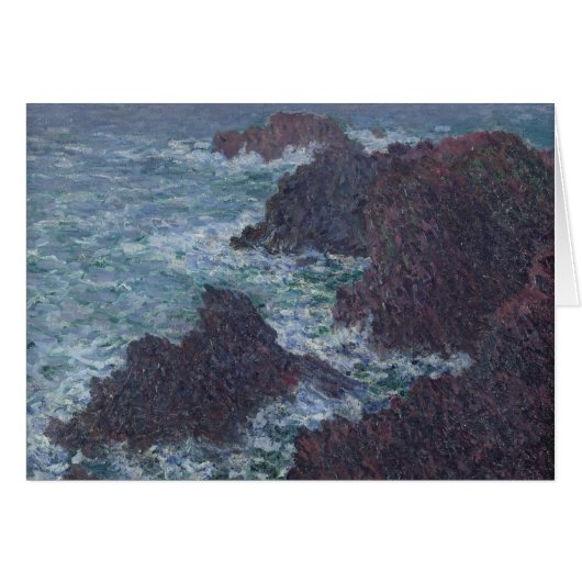 Claude Monet | Rocks at Belle-Ile, the Wild Coast (Front Horizontal)