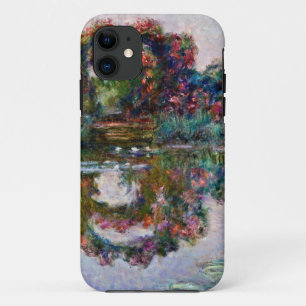 Claude Monet - Rose Flowered Arches At Giverny iPhone 11 Case