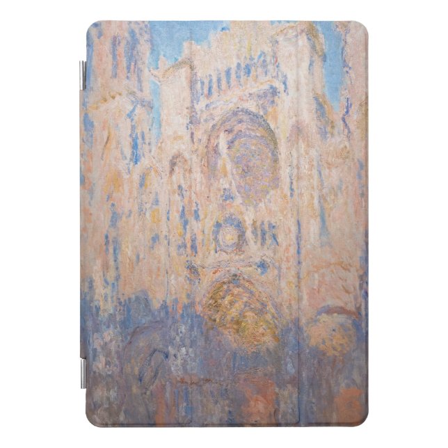 Claude Monet - Rouen Cathedral at sunset iPad Pro Cover (Front)