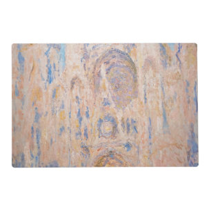 Claude Monet - Rouen Cathedral at sunset Placemat