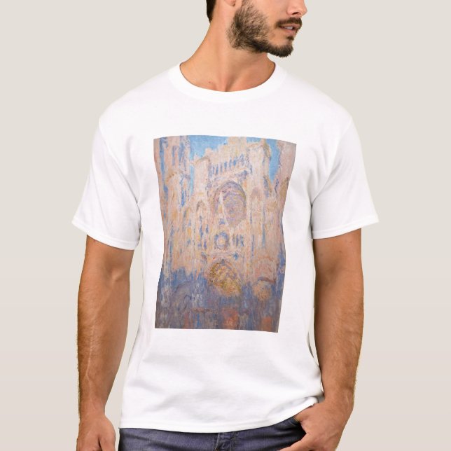 Claude Monet - Rouen Cathedral at sunset T-Shirt (Front)