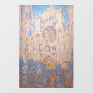 Claude Monet - Rouen Cathedral at sunset Wall Decal