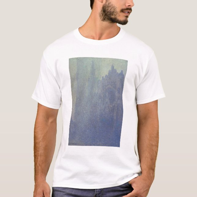 Claude Monet | Rouen Cathedral, Foggy Weather T-Shirt (Front)