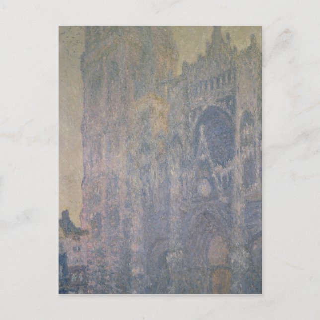 Claude Monet | Rouen Cathedral, Harmony in White Postcard (Front)