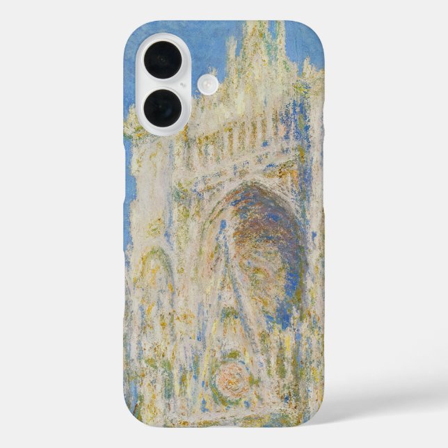 Claude Monet Rouen Cathedral Portal Morning Light Case-Mate iPhone Case (Back)
