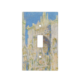 Claude Monet Rouen Cathedral Portal Morning Light Switch Cover