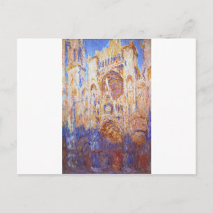 Claude Monet - Rouen Cathedral Postcard