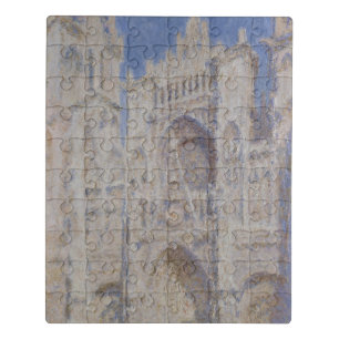 Claude Monet Rouen Cathedral The Portal Sunlight Jigsaw Puzzle