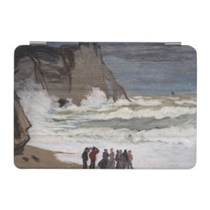 Claude Monet - Rough Sea at Etretat iPad Mini Cover