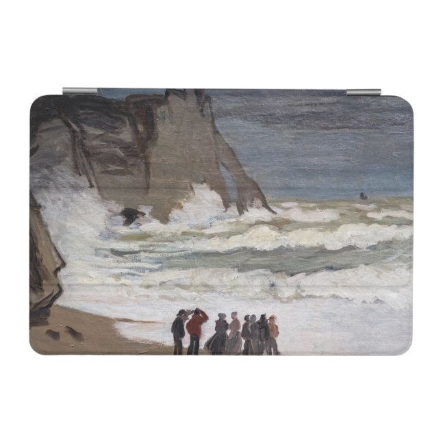 Claude Monet - Rough Sea at Etretat iPad Mini Cover (Horizontal)
