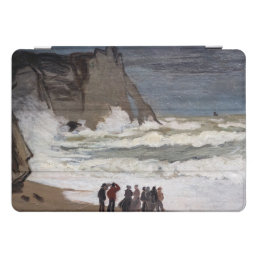 Claude Monet - Rough Sea at Etretat iPad Pro Cover