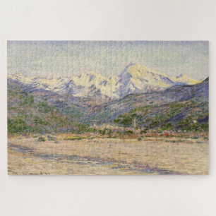 Claude Monet’s The Valley of the Nervia (1884) Jigsaw Puzzle