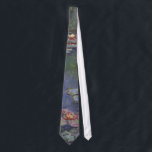 Claude Monet’s Water Lilies Neck Tie<br><div class="desc">This painting is one a series of oil paintings by French Impressionist Claude Monet (1840–1926) depicting Monet's flower garden at Giverny and were the main focus of Monet's artistic production during the last thirty years of his life.</div>