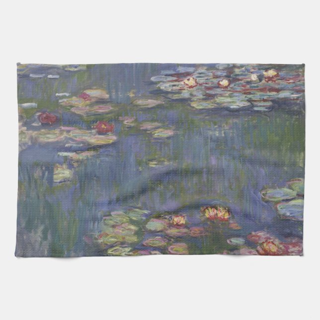 Claude Monet’s Water Lilies Towel (Horizontal)