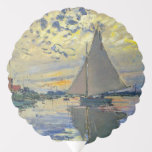 Claude Monet - Sailboat at Le Petit-Gennevilliers Balloon<br><div class="desc">Sailboat at Le Petit-Gennevilliers / Voilier au Petit-Gennevilliers - Claude Monet,  1874</div>