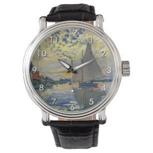 Claude Monet - Sailboat at Le Petit-Gennevilliers Watch