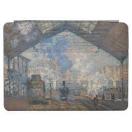 Claude Monet - Saint-Lazare Station exterior view iPad Air Cover