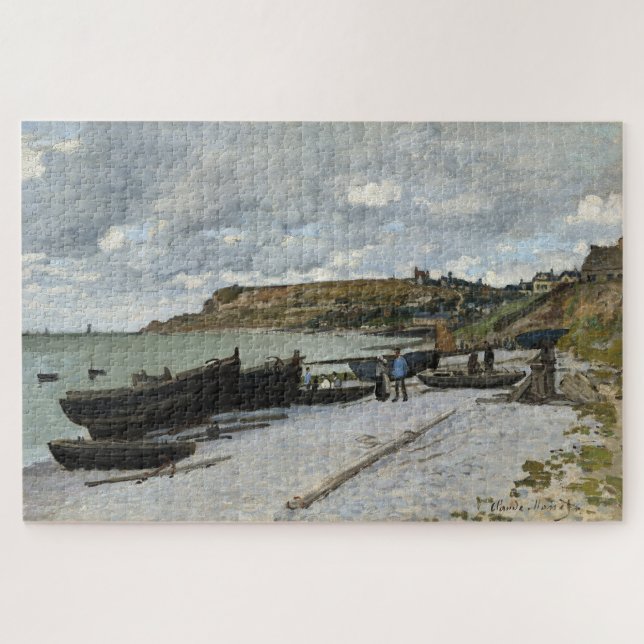 Claude Monet Sainte-Adresse Jigsaw Puzzle (Horizontal)