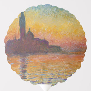 Claude Monet - San Giorgio Maggiore at Dusk Balloon