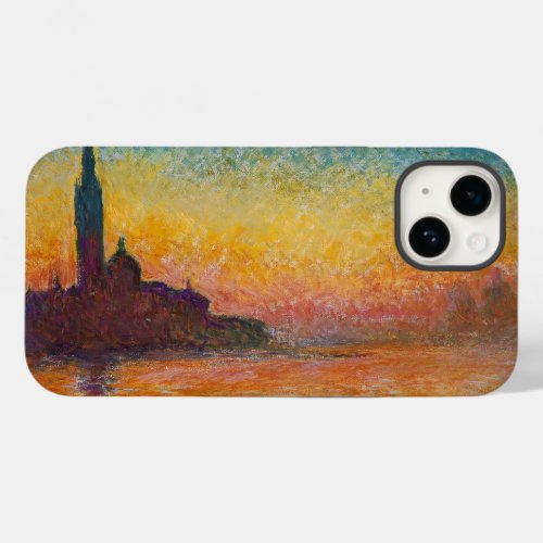 Claude Monet _ San Giorgio Maggiore at Dusk Case_Mate iPhone 14 Case