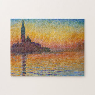 Claude Monet - San Giorgio Maggiore at Dusk Jigsaw Puzzle