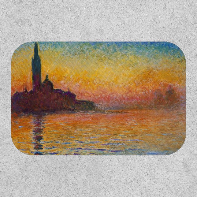 Claude Monet - San Giorgio Maggiore at Dusk Patch (Front)