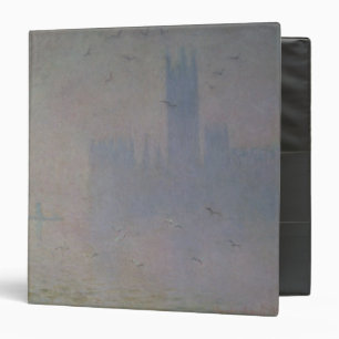 Claude Monet   Seagulls over Houses of Parliament Binder