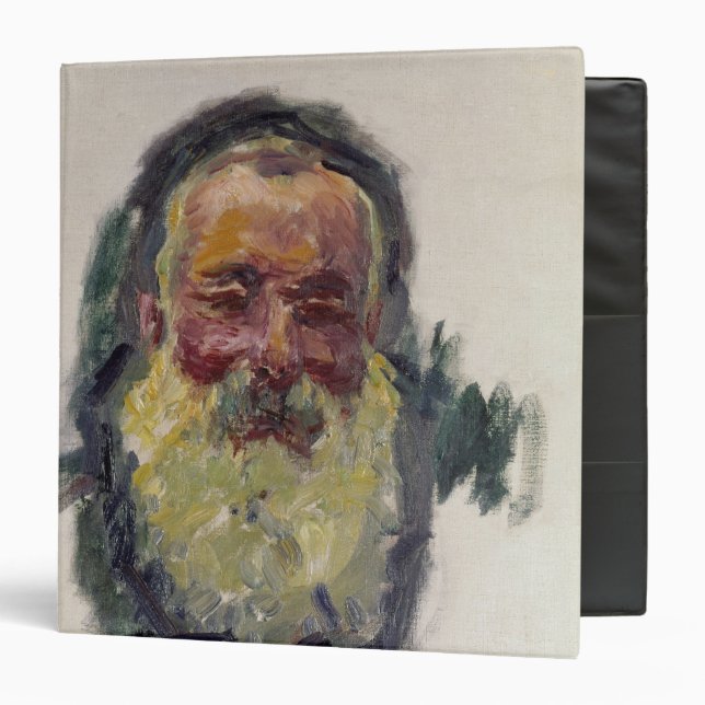 Claude Monet | Self Portrait, 1917 3 Ring Binder (Front/Inside)