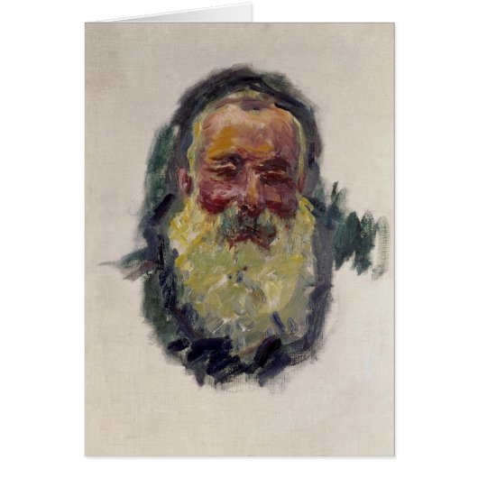 Claude Monet | Self Portrait, 1917 Cards (Front)