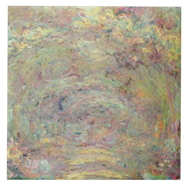 Claude Monet | Shaded Path Ceramic Tile (Front)