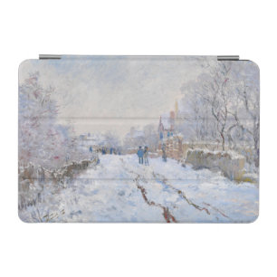 Claude Monet - Snow Scene at Argenteuil iPad Mini Cover