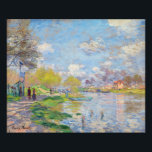 Claude Monet - Spring by the Seine Photo Print<br><div class="desc">Spring by the Seine - Claude Monet,  1875</div>