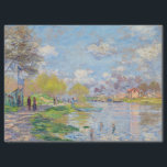 Claude Monet - Spring by the Seine Tissue Paper<br><div class="desc">Spring by the Seine - Claude Monet,  1875</div>