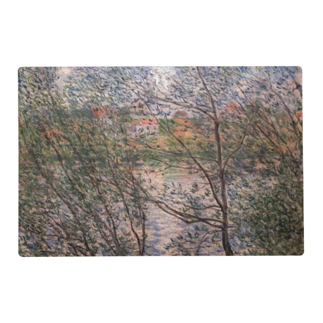 Claude Monet - Springtime through the branches Placemat (Front)