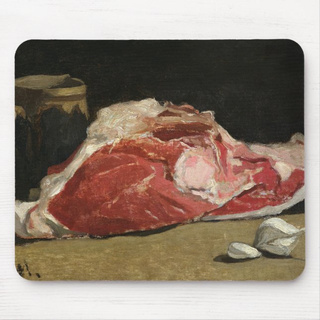 Claude Monet | Still Life, the Joint of Meat Mouse Pad (Front)