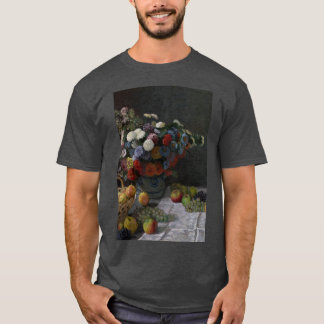 Claude Monet - Still Life with Flowers and Fruit T-Shirt