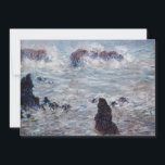 Claude Monet - Storm off the Belle-Ile Coast Invitation<br><div class="desc">Storm off the Belle-Ile Coast / Tempete,  cotes de Belle-Ile - Claude Monet,  1886</div>