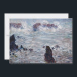 Claude Monet - Storm off the Belle-Ile Coast Invitation<br><div class="desc">Storm off the Belle-Ile Coast / Tempete,  cotes de Belle-Ile - Claude Monet,  1886</div>